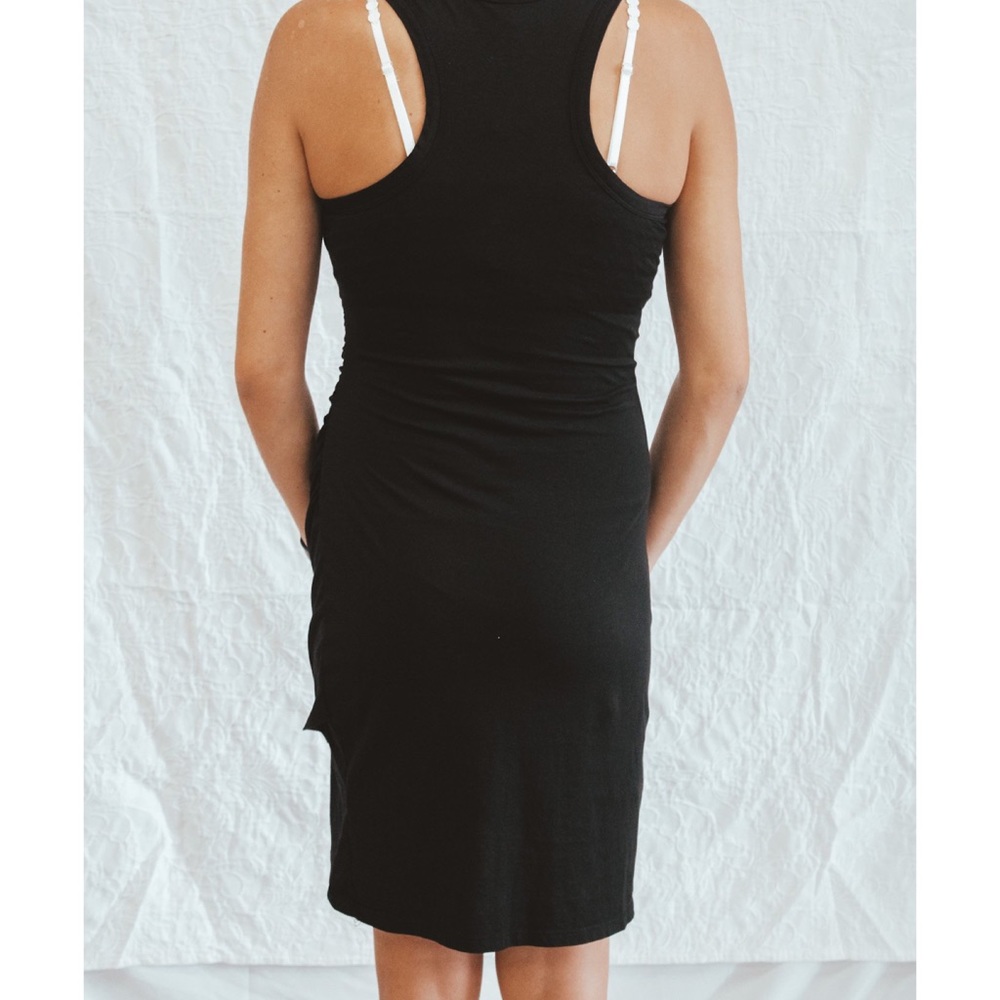 New Bobi Surplice Tank Dress Sz M-XL - Picture 4 of 4